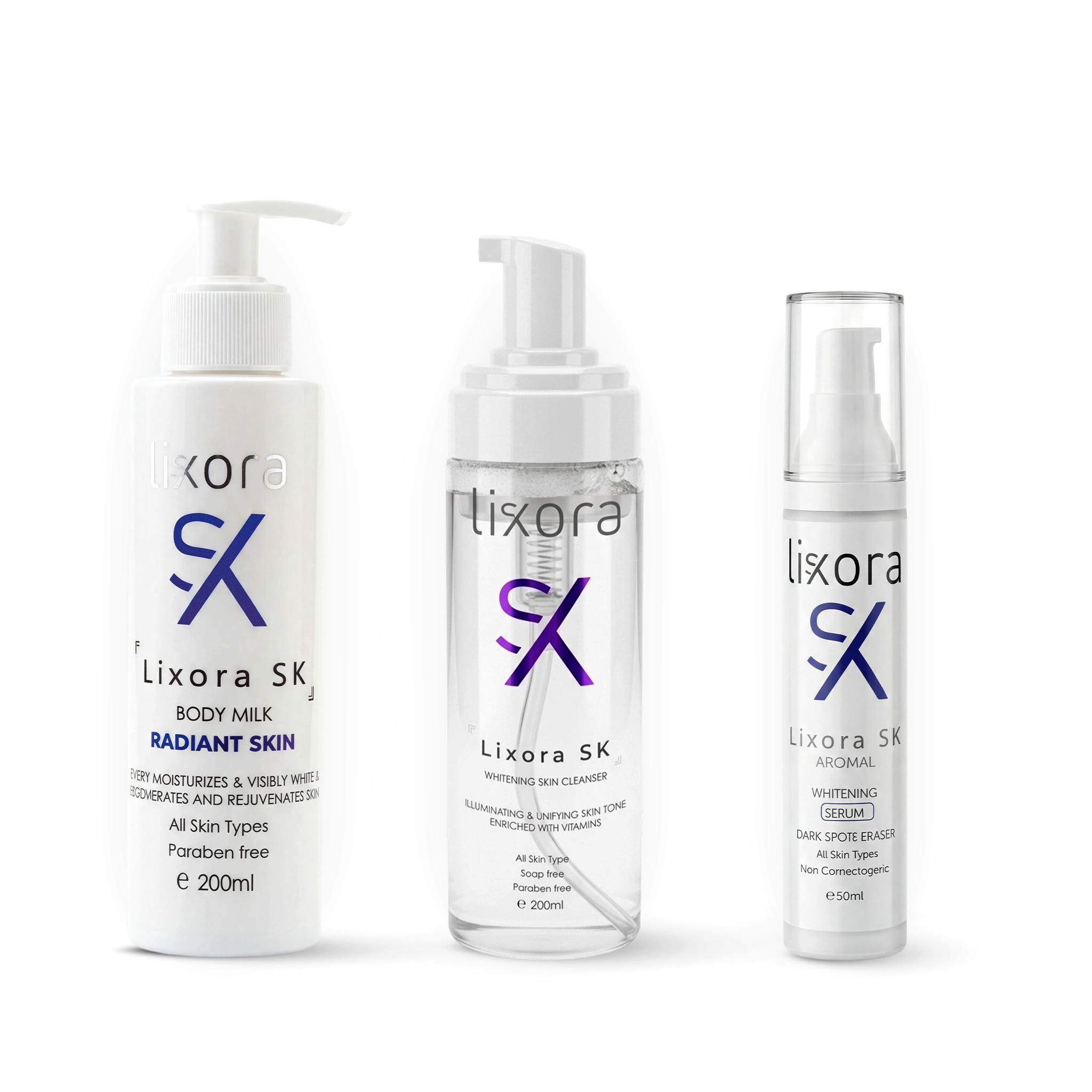 Speedy whitening routine